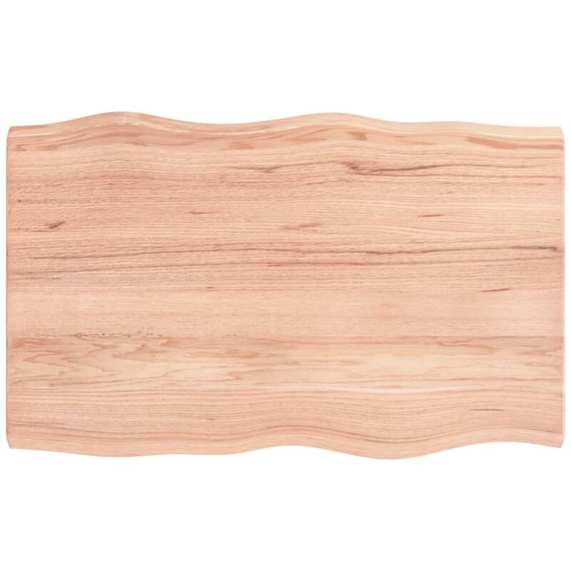 Plateau De Table Dessus de table Moderne bois chêne massif traité bordure assortie 15947