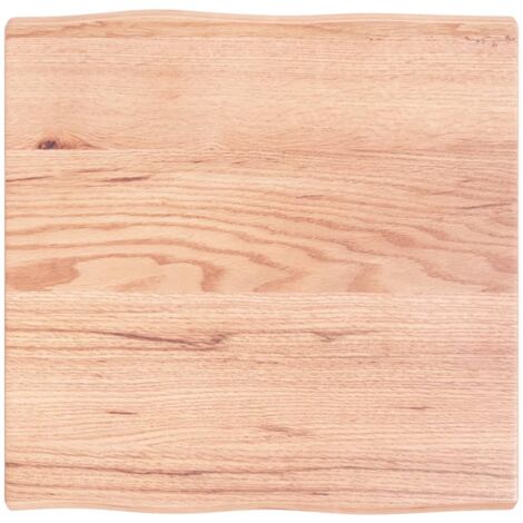 Plateau De Table Dessus de table Moderne   bois chêne massif traité bordure assortie 22734