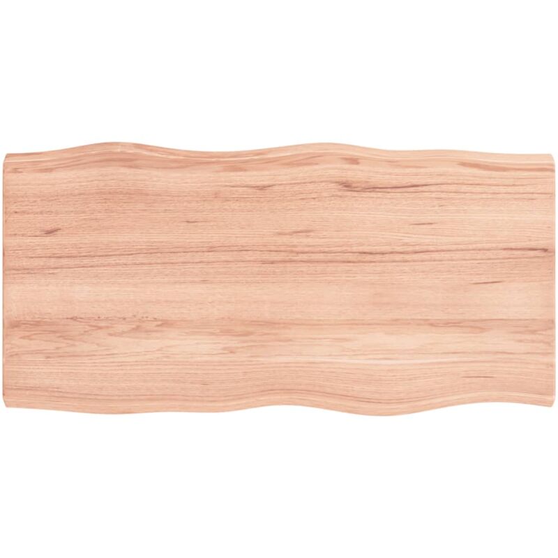 Plateau De Table Dessus de table Moderne bois chêne massif traité bordure assortie 27492