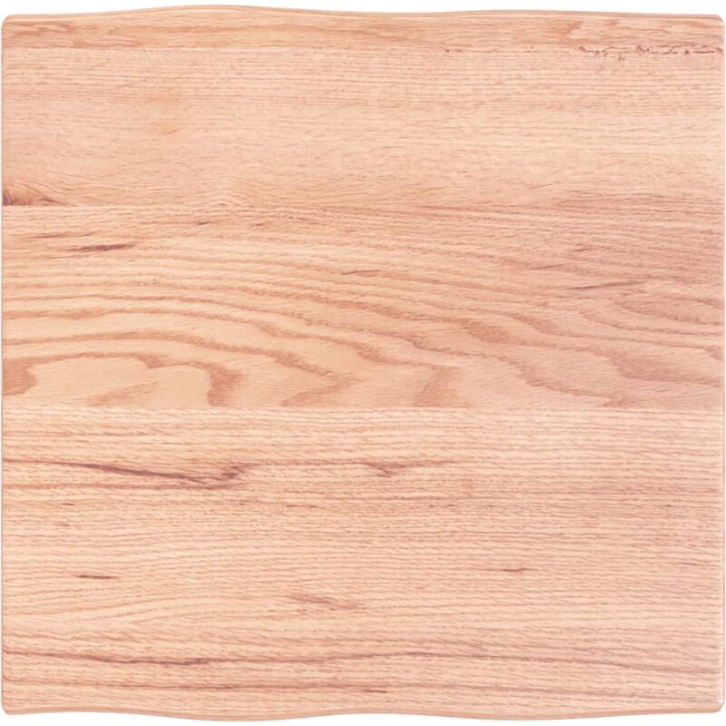 Plateau De Table Dessus de table Moderne bois chêne massif traité bordure assortie 55519
