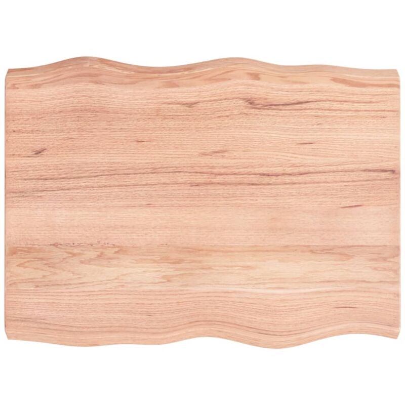 Plateau De Table Dessus de table Moderne bois chêne massif traité bordure assortie 99615