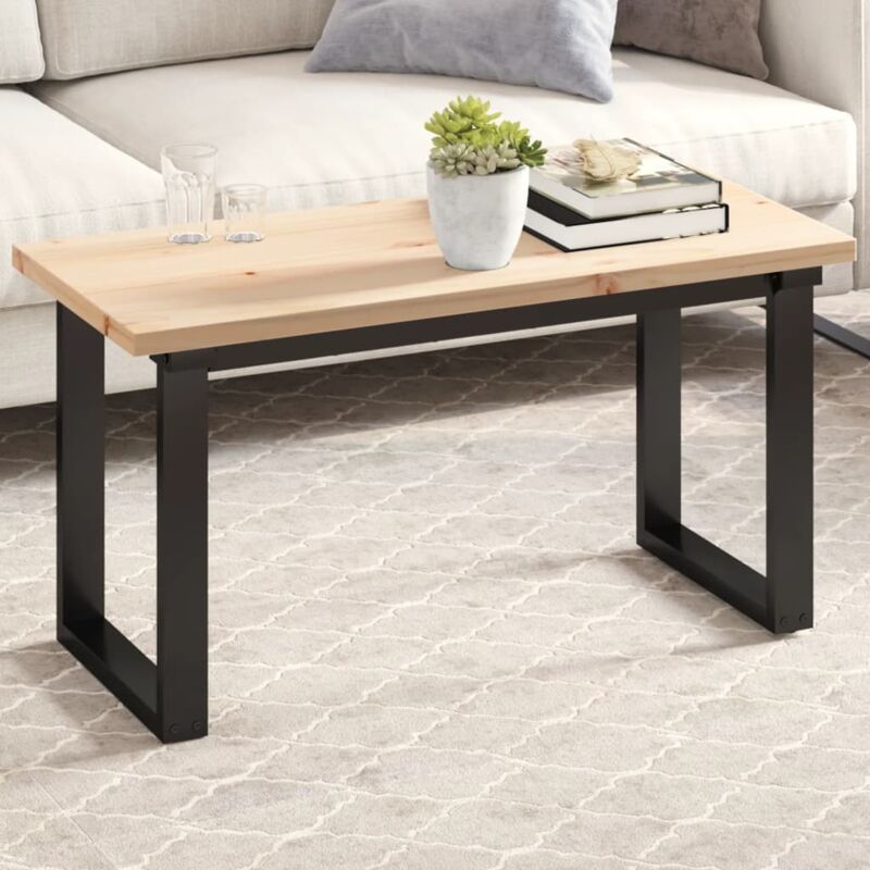 Plateau De Table, Dessus de Table, Table à manger 90x40x2,5 cm rectangulaire bois de pin massif CON643913 design in