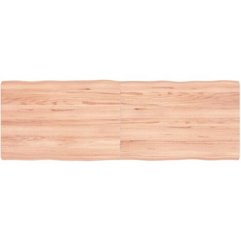 Plateau De Table, Dessus de Table, Table à manger bois massif traité bordure assortie CON655833 DESIGN IN