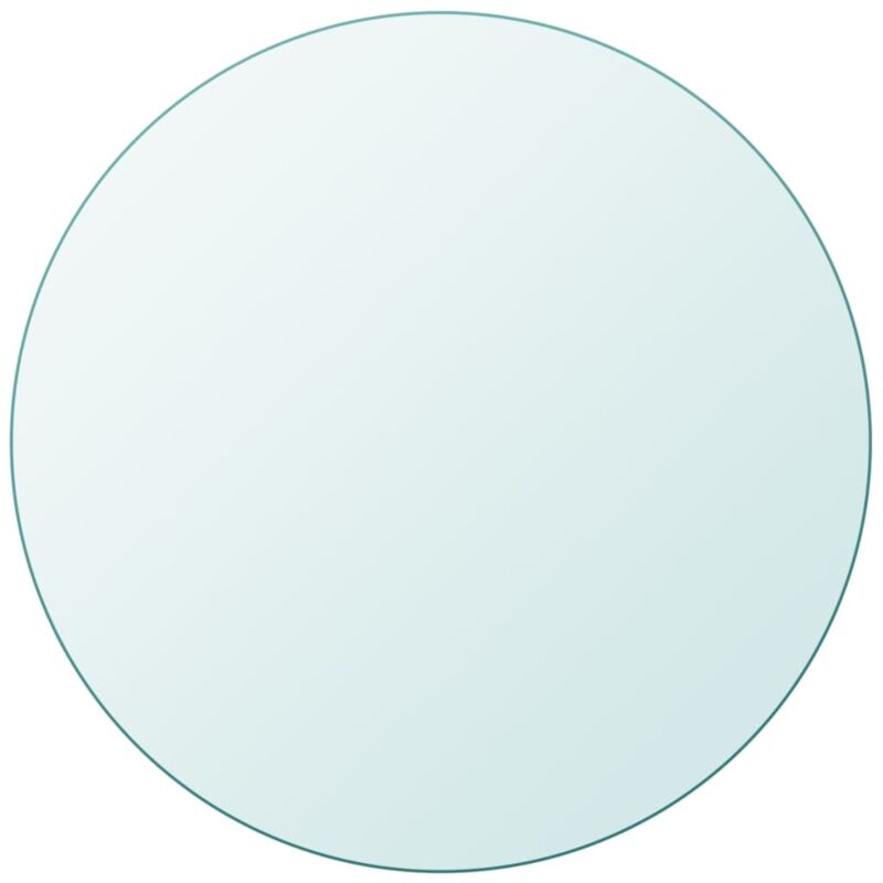 Plateau De Table, Dessus de Table, Table à manger ronde en verre trempé 400 mm CON541804 DESIGN IN