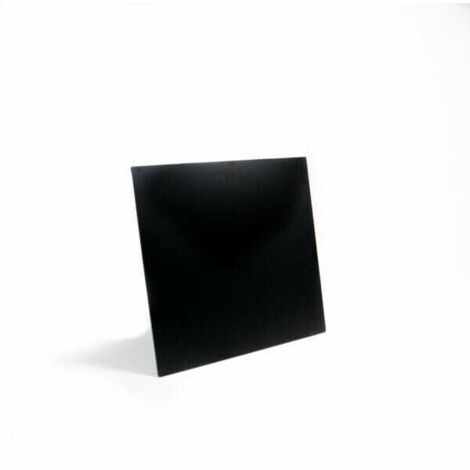 Plateau De Table Noir En Hpl - 700X700Mm