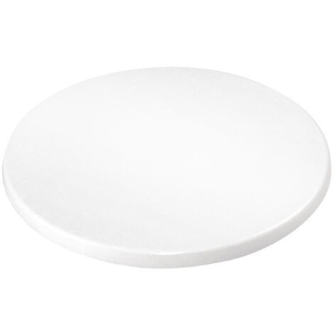 Plateau de table rond 600 mm blanc - Bolero