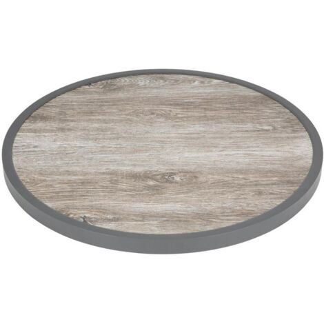 Plateau de Table Rond en Verre Trempé Ø 580 mm - Bolero