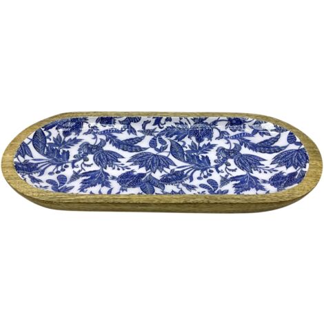 Plateau décoratif en bois pour petites fleurs – Idéal pour cadeaux et décoration de table à la maison, dans le jardin ou lors d'événements.