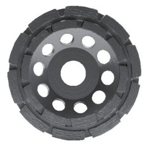 Plateau diamant P2 à double rangée de segments D125mm DIAM INDUSTRIES P2125