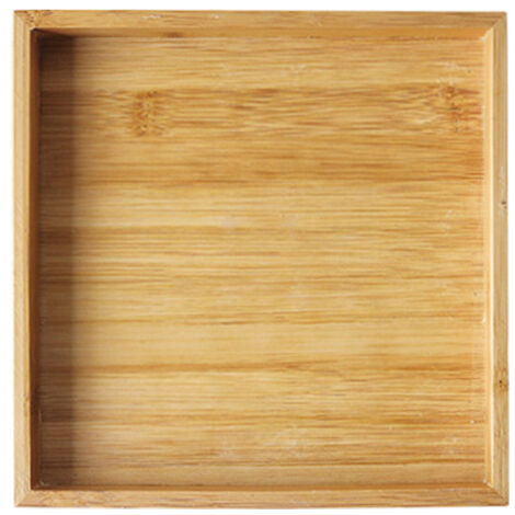 Plateau en bambou antidérapant, accessoires de salle de bain en bambou de qualité supérieure, plateaux de salle de bain, style3