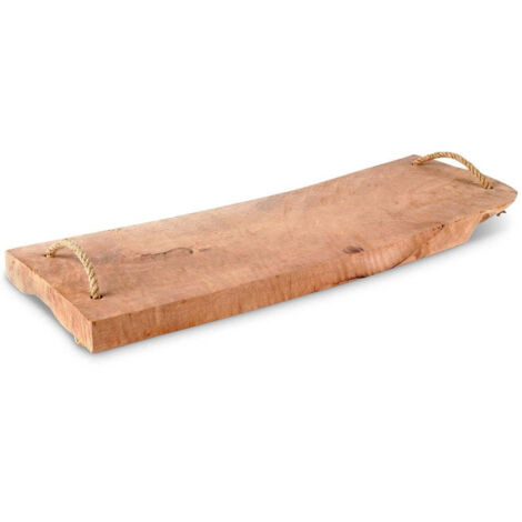 Plateau en bois pour transporter et servir les repas