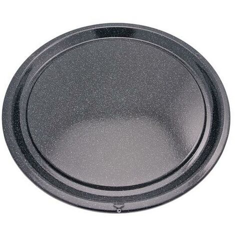 Plateau en métal à roulettes 405 mm 3390W1A013F – Compatible avec fours micro-ondes BOSCH, LG, SIEMENS – Conception robuste pour transport facile