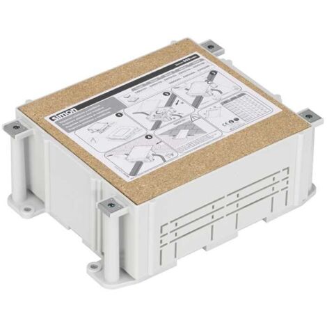 Plateau en plastique pour boîte 2 modules SIMON 52052102-035