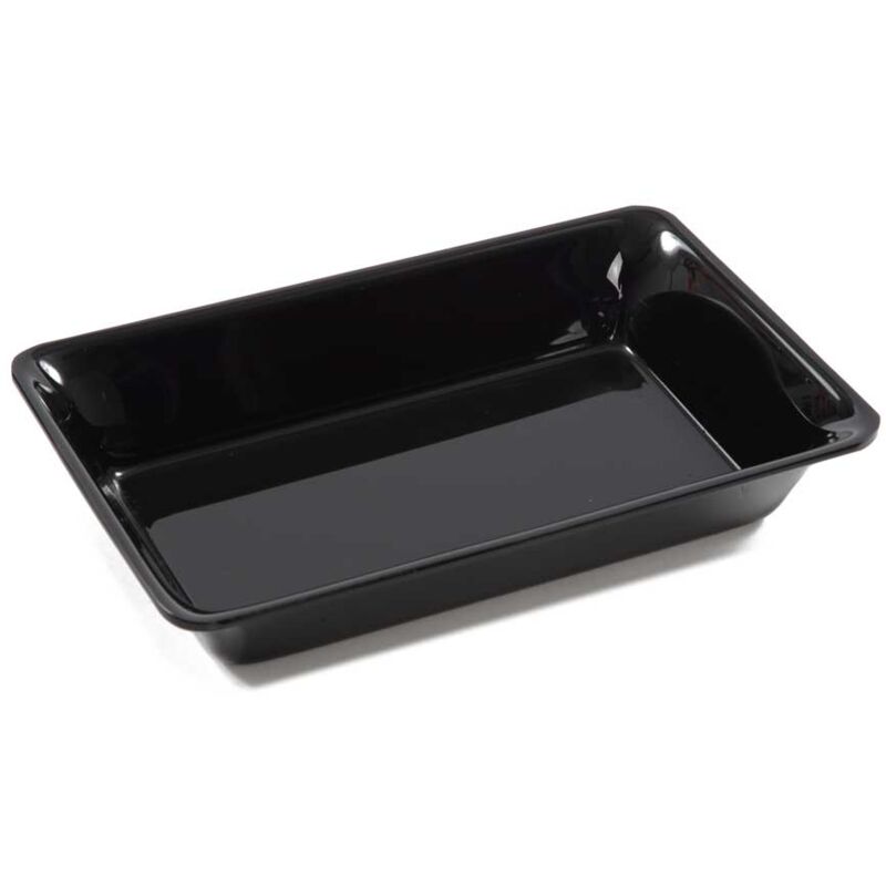 Plat Plexi GN 1/5 - 265X200X17 mm - Noir - Matériel CHR Pro