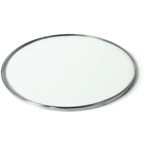 Plateau en verre cercle inferieur pour appareil a raclette Evolution Lagrange - Diametre : 23 cm.