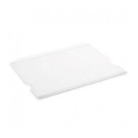 Plateau en verre compatible avec Liebherr 7276312 480 x 305 mm avec barres pour refrigerateur