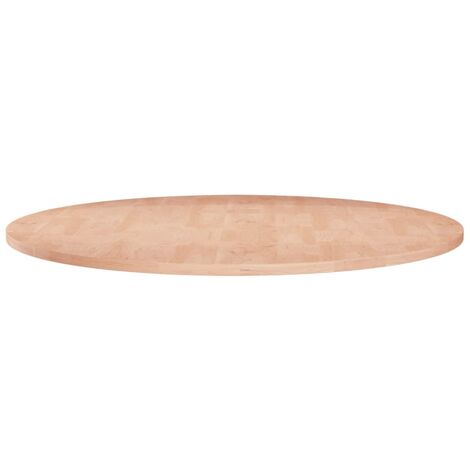 Plateau et Dessus de table  rond Ø70x1,5 cm Bois de chêne massif non traité 52844