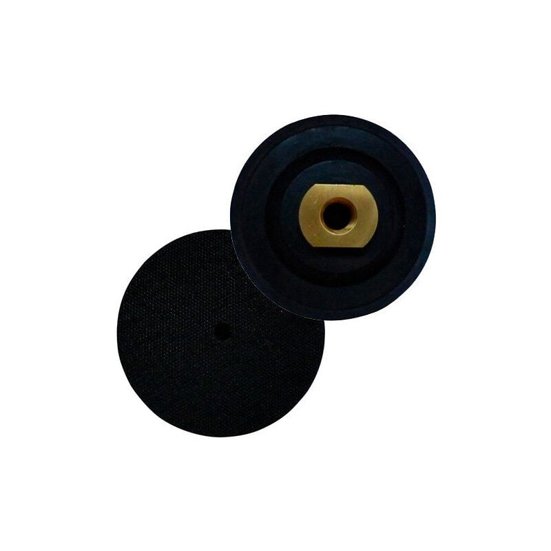 Plateau Flexible pour Pad de Polissage Diamanté avec Adaptabilité – D.100 mm x Filetage M14 – Produit Européen Certifié – Polyvalence et Sécurité