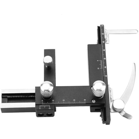 Plateau mécanique XY mobile avec échelle et pied à coulisse pour microscope
