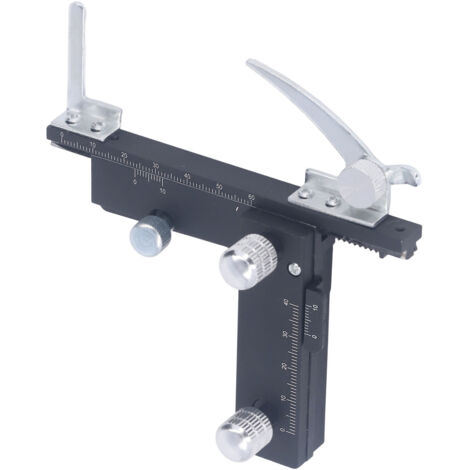 Plateau mécanique XY mobile professionnel pour microscope avec échelle de précision