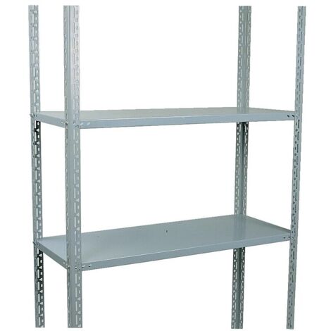 Plateau métallique pour conières plates, époxy gris aluminium, épaisseur 0,7 mm, longueur 100 cm, largeur 40 cm