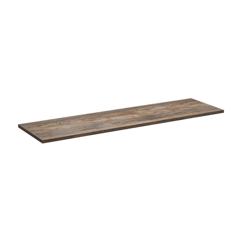 Ac-deco - Plateau meuble sous vasque Rosario Oak - Marron - l 100,4 x l 46 - Livraison gratuite