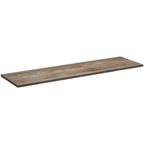 Plateau meuble sous vasque Rosario Oak - Marron - L 100,4 x l 46 - Livraison gratuite