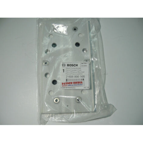 Plateau meulage pour Ponceuse vibrante BOSCH OUTILLAGES - 2608000165