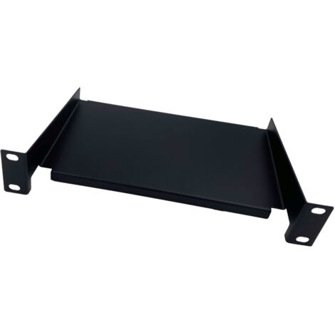 Plateau plein 155mm de profondeur 1 unité, pour coffret et baie 10"