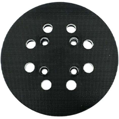 Plateau ponçage 125mm pour Bosch PEX series - Dureté moyenne - Système accessoires complet - Installation facile