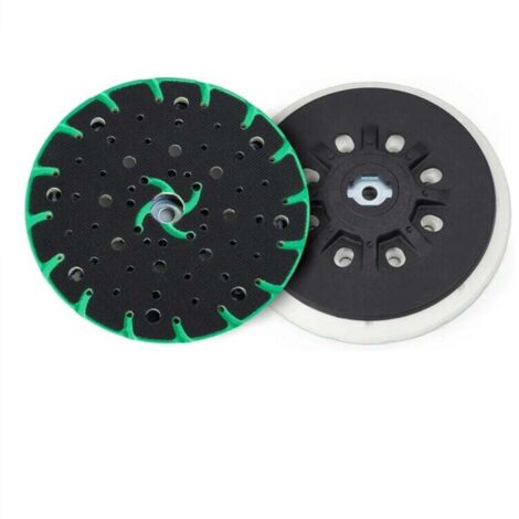 Plateau Ponceuse Excentrique 150 Mm Avec Aspiration Poussière Raccordement M8 Compatible Bosch Makita