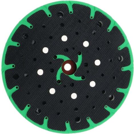 Plateau Ponceuse Excentrique 150 Mm Avec Aspiration Poussière Raccordement M8 Compatible Bosch Makita