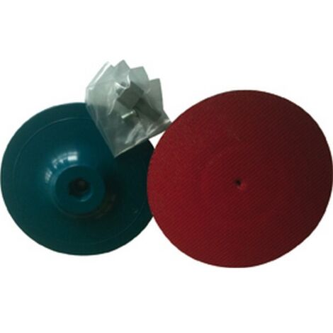Plateau pour meules auto-agrippantes, Ø : 125 mm, Bride filetée M14
