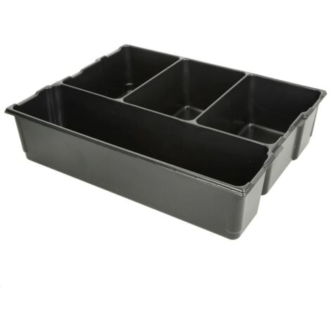 Plateau pour petites pièces avec 4 compartiments pour L-BOXX® 136 et 306