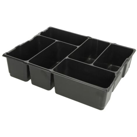 Plateau pour petites pièces avec 6 compartiments pour L-BOXX® 136 et 306