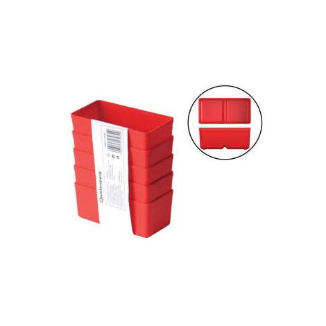 Plateau pour petites pièces Unite Ensemble de 5 pièces Kbs115 - mm.110x55x55h.