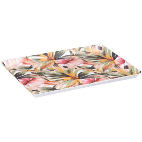 Plateau rectangle 30x22cm exotique - 5five