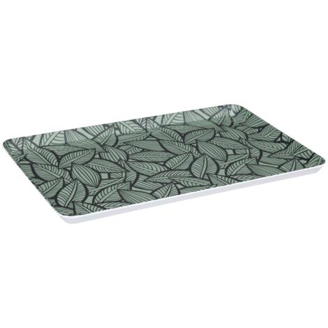 Plateau rectangle 45x30cm végétal - 5five