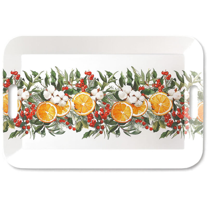 Plateau rectangulaire fruits d'hiver – 46,5 x 32,5 cm Plateau rectangulaire fruits d'hiver – 46,5 x 32,5 cm