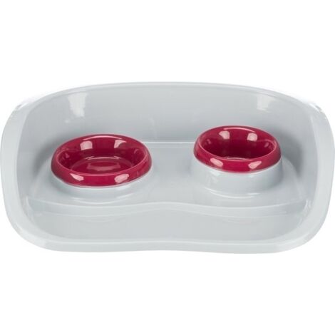 Plateau repas 0.25 et 0.3 litre pour chats ou petit chiens couleur aléatoire - Trixie