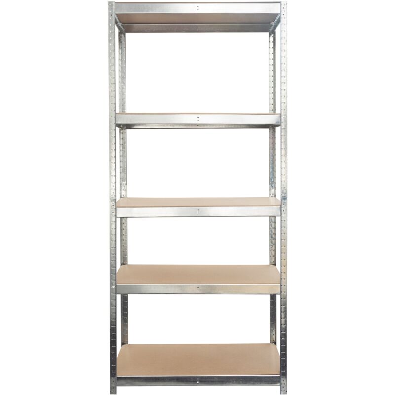 Etagère pour charge lourde Meuble de rangement, 150 x 70 x 30 cm, Galvanisé Charge Max : jusqu'à 1325 kg Etagère pour charge lourde Meuble de rangement, 150 x 70 x 30 cm, Galvanisé Charge Max : jusqu'à 1325 kg