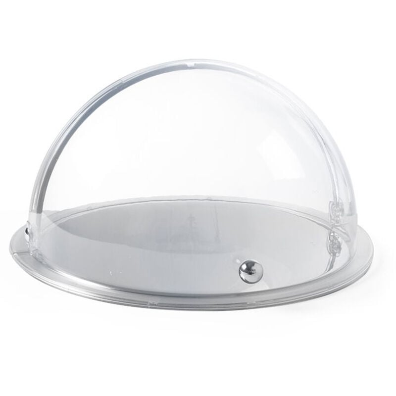 Plateau rond en acier inoxydable avec couvercle RollTop dia. 380mm Hendi 424001