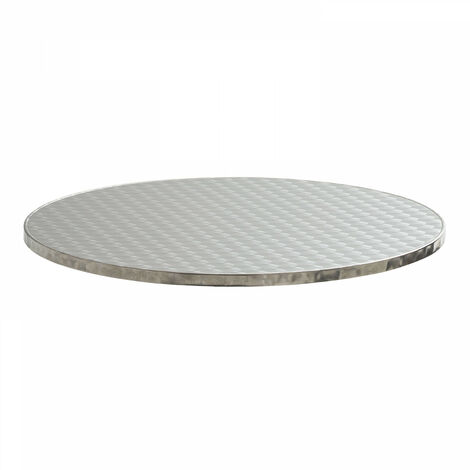 Plateau rond 60 cm, effet Béton pour VIREOO PRO, STATIO