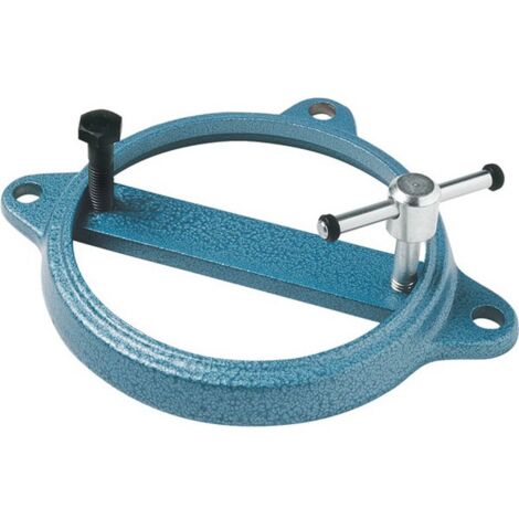 Plateau rotatif, étau parallèle Matador, Pour Larg. : de mors : 100 mm, Pas des trous 150 mm, Ø du trou 11 mm