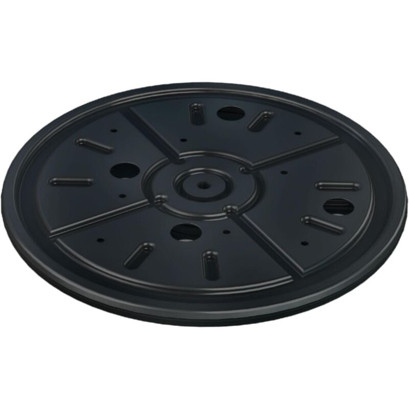 Plateau rotatif tv tournette à bille rond à roulement à billes ø 282mm 300 Kg Plaque Pivotant Meuble HiFi Présentoir Tournant Support Ecran Ordinateur