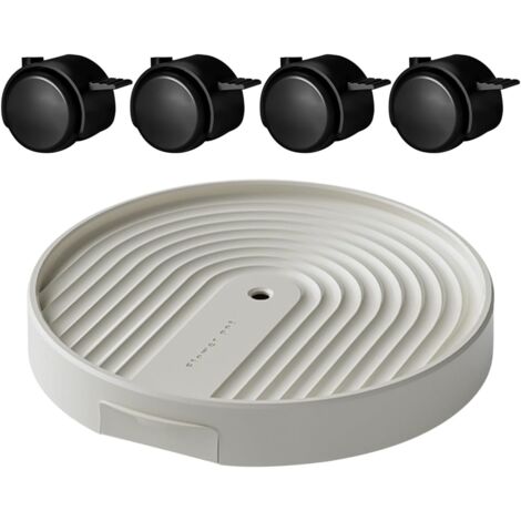 Plateau Roulant pour - Support de Rond sur Roulettes - Plateau Mobile