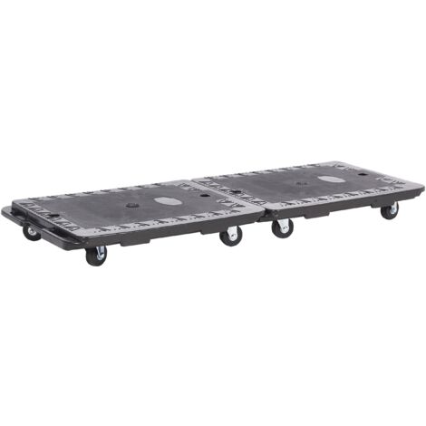 Plateau roulant RS PRO, Dimensions 380mm x 485mm x 85mm ( Prix pour Paquet de 2 )