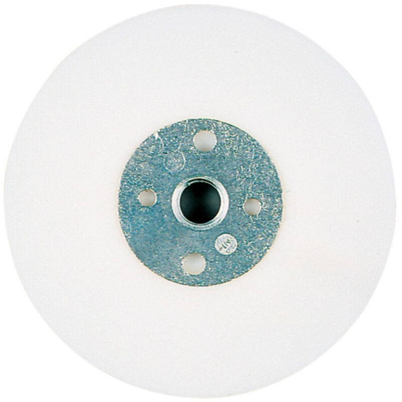 Plateau de ponçage Metabo M14 125mm standard équipé d'un écrou de serrage