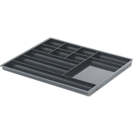 Plateau tiroir Rail de tiroir pour Systèmes d’unités de mur détachable Extension totale Capacité de charge 20 kg noir graphite RAL 9011 Marque de qualité pour leur Surface habitable