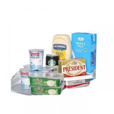 Plateau tournant de rangement cuisine, étagère rotative 360° pour cuisine et réfrigérateur